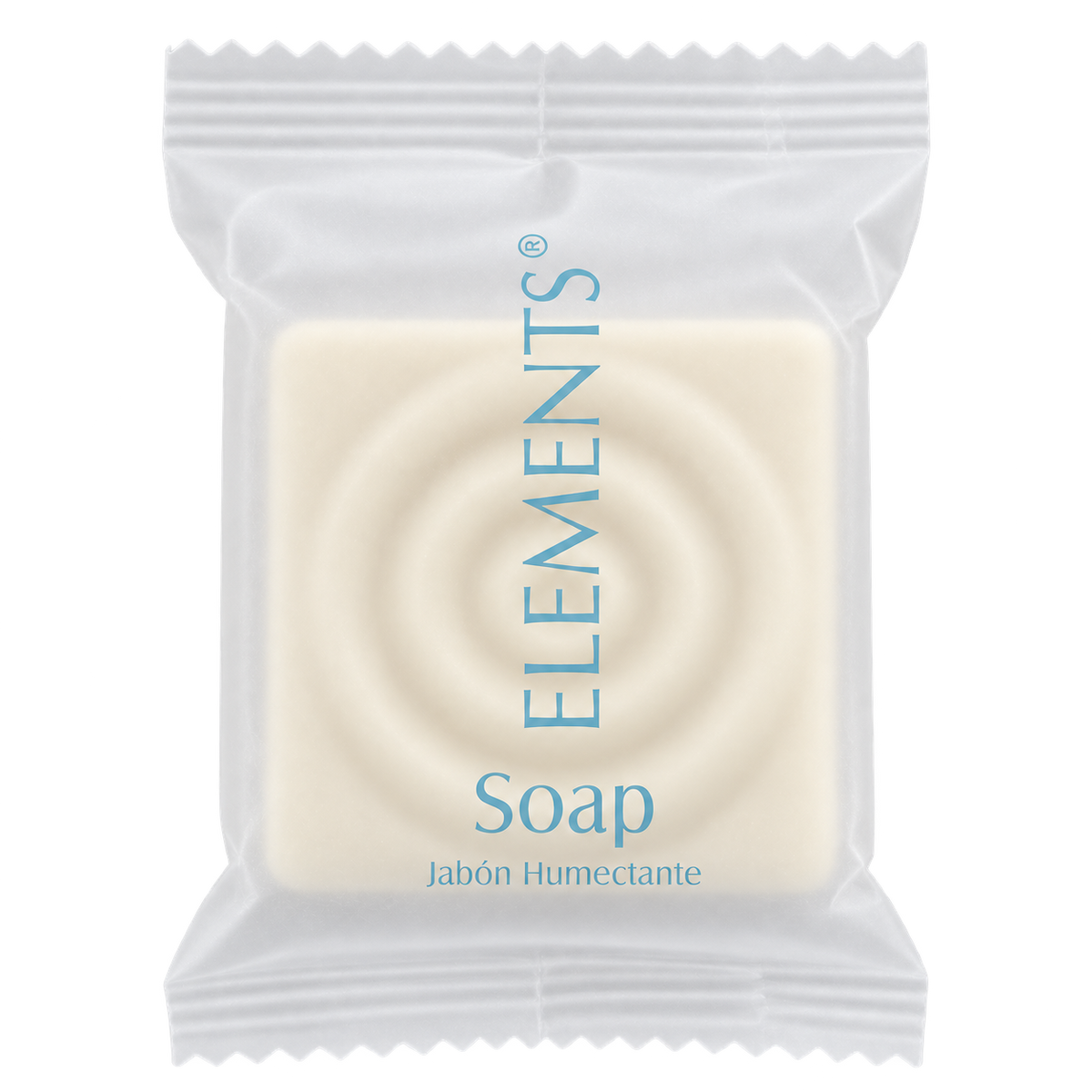 Elements Bar Soap 1.06 oz (30 g) Flow Wrap - Elements 30 g soap in translucent matte white packaging