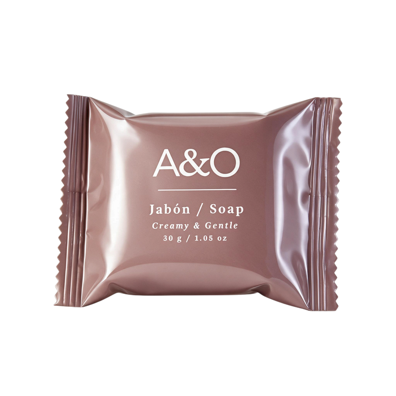 Almond & Olive Bar Soap 1.06 oz (30 g) Flow Wrap - product view