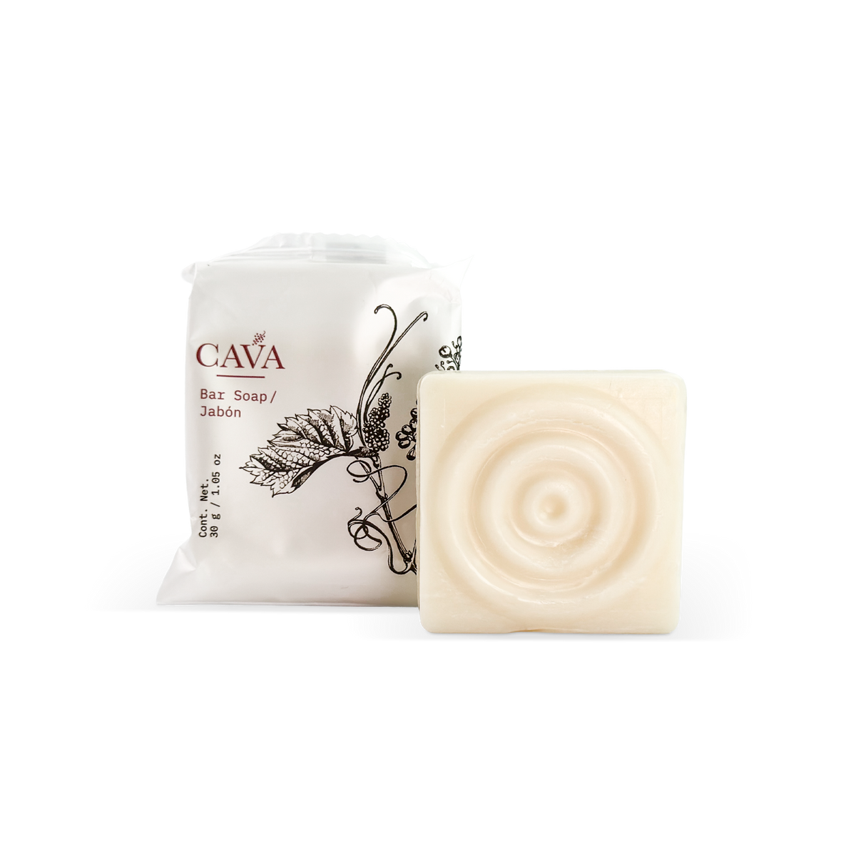 Cava Bar Soap 1.06 oz (30 g) Flow Wrap - product view