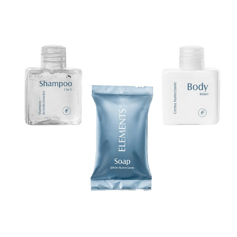 Hotel Amenities Kit – Elements Collection -100 pcs Travel Size